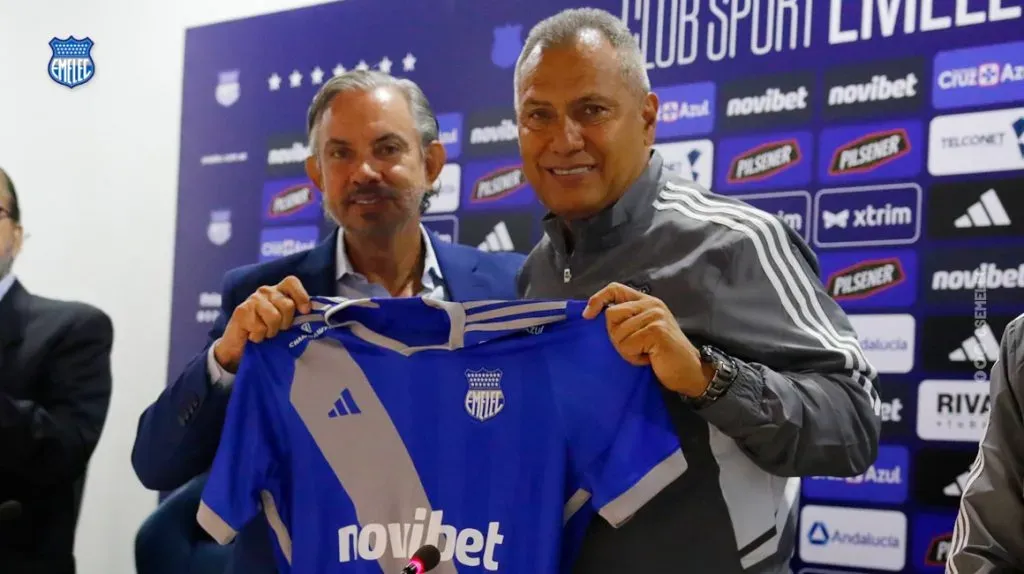 Hernán Torres es el segundo entrenador de la era de José Pileggi al frente de Emelec.