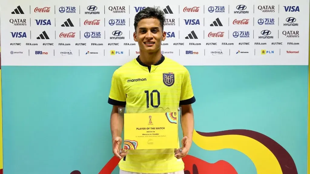 Michael Bermúdez fue figura de Ecuador en la Copa del Mundo sub 17 en Indonesia. Foto: Primicias.
