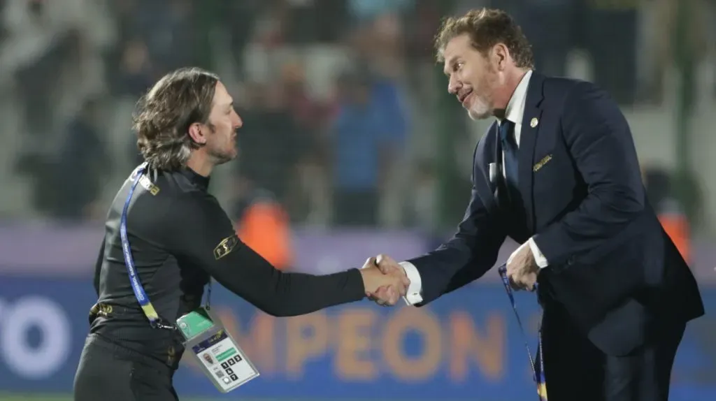 Luis Zubeldía fue campeón por primera vez en el 2023. Foto: Getty.