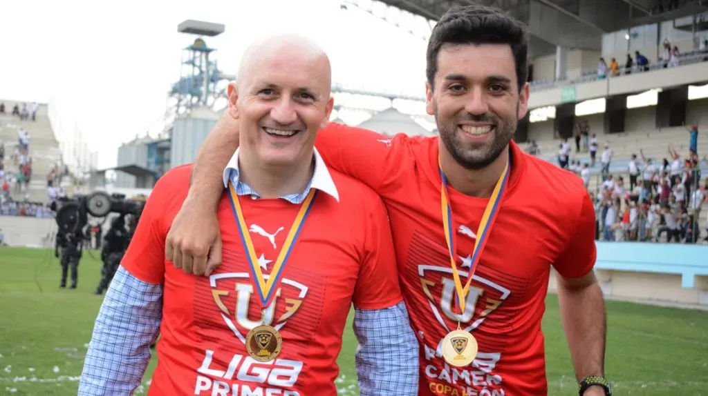 Pablo Repetto fue campeón tres veces con Liga de Quito. Foto: LDU.