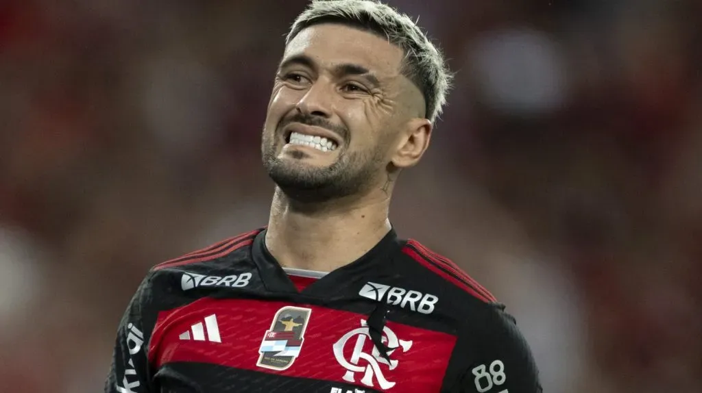 Arrascaeta lamenta lance pelo Flamengo | Foto: Jorge Rodrigues/AGIF