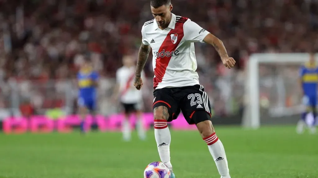 Emmanuel Mammana con la camiseta de River. (Foto: Getty)