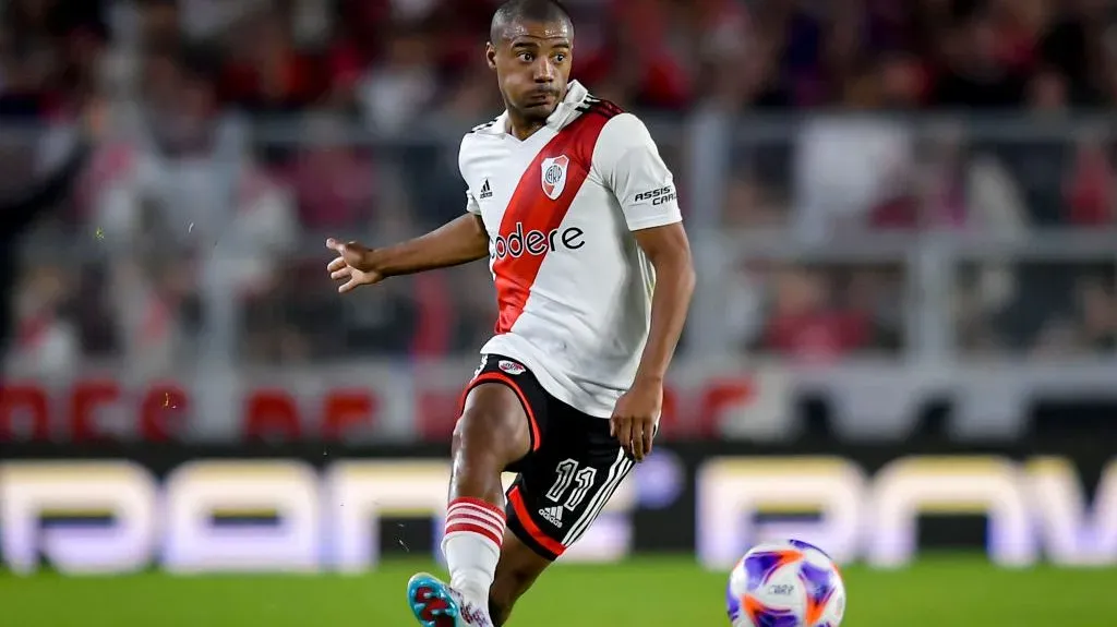 Nicolás De La Cruz, uno de los jugadores más importantes de River. (Foto: Getty)