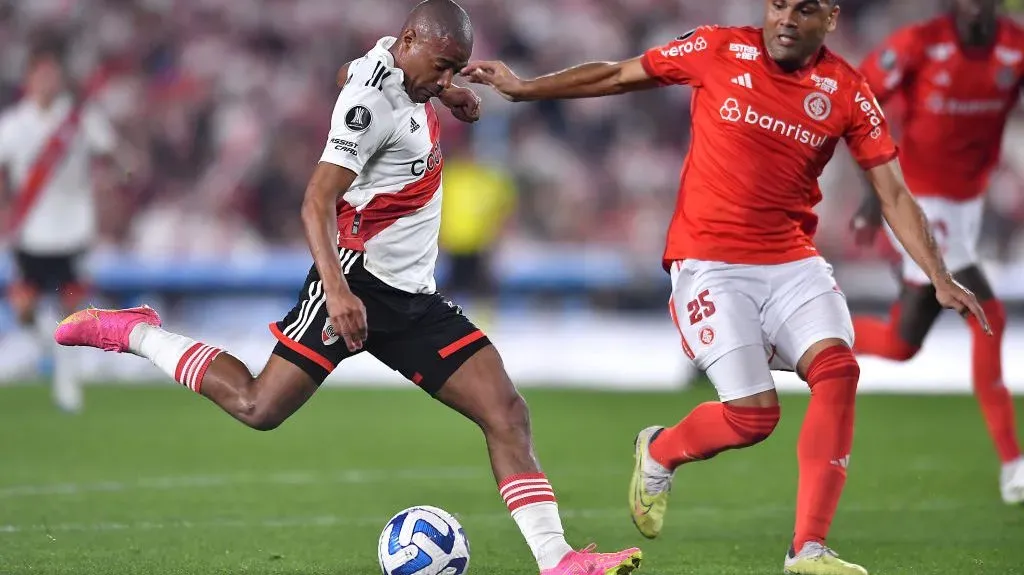 De La Cruz, el más valioso de River. (Foto: Getty)