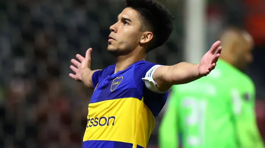 Pol Fernández le dio la clasificación a Boca. // Getty