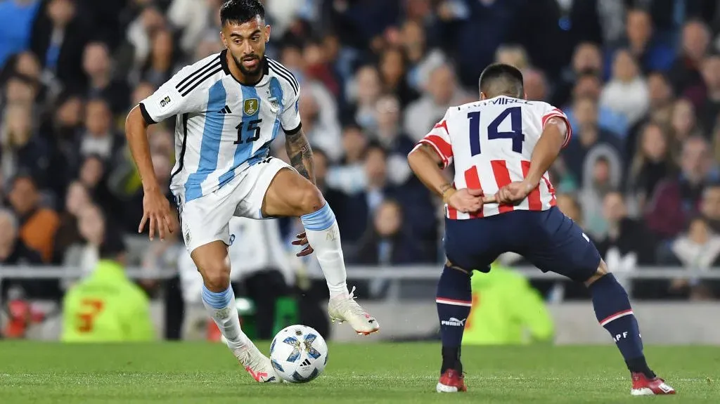 Nico González fue titular en la doble fecha de Eliminatorias. (Getty)