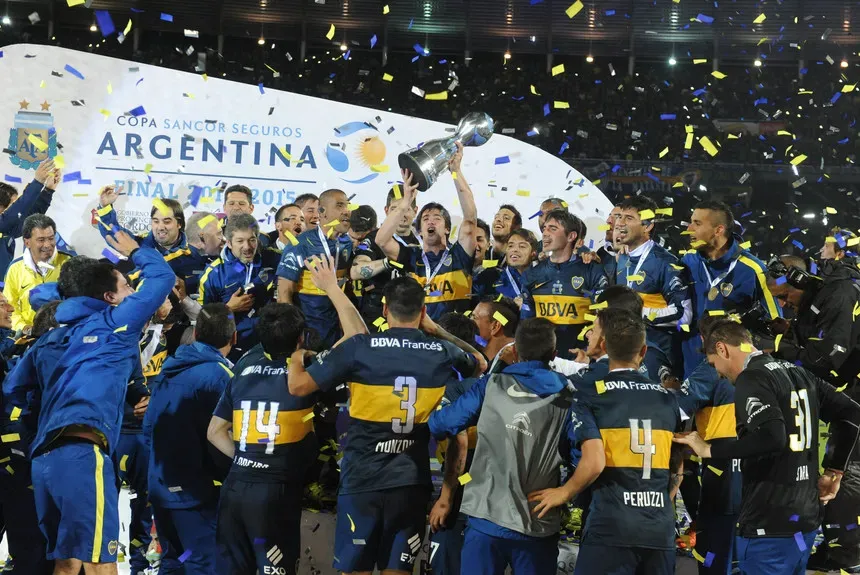 Boca campeón de la Copa Argentina 2015. Foto Archivo.