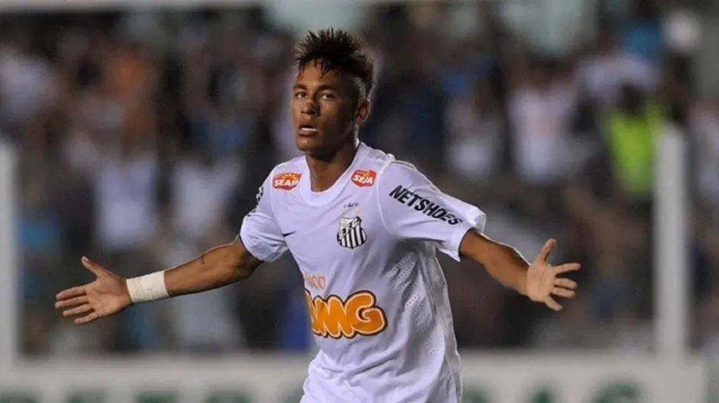 Foto: Ivan Storti/Santos – Neymar quando atuava pelo Santos