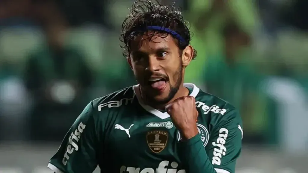 Foto: Cesar Greco/Palmeiras – Gustavo Scarpa quando atuava pelo Palmeiras
