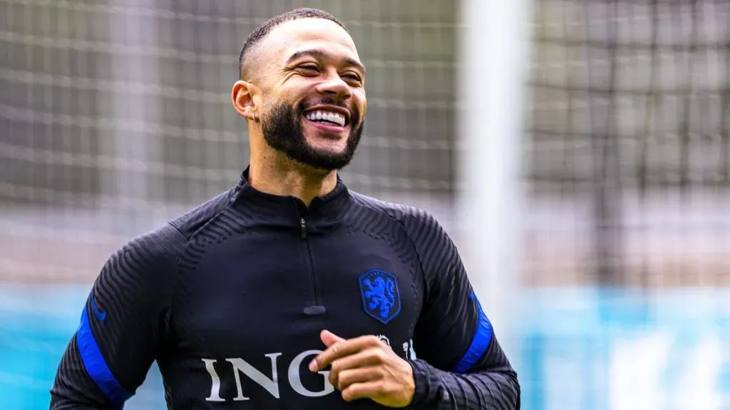 Memphis Depay chegará ao Corinthians para ganhar o maior salário no futebol brasileiro – R$ 3,5 milhões/mês – Foto: IMAGO