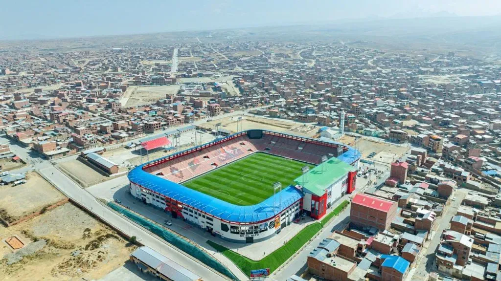 Estadio El Alto en Bolivia. Foto: Conmebol.