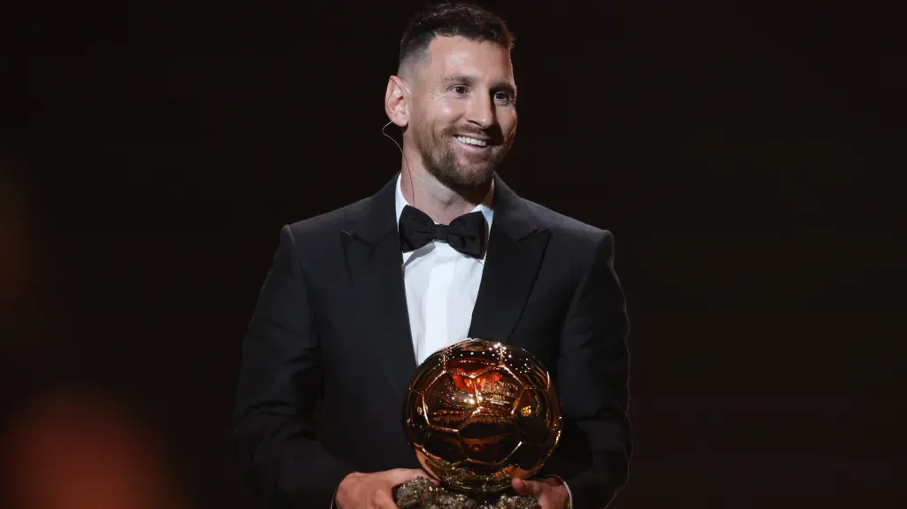 Lionel Messi se quedó con el Balón de Oro en 2023 (IMAGO)