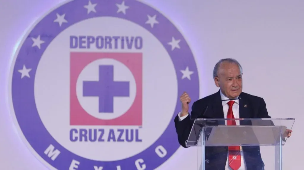 Billy Álvarez, ex presidente de Cruz Azul.