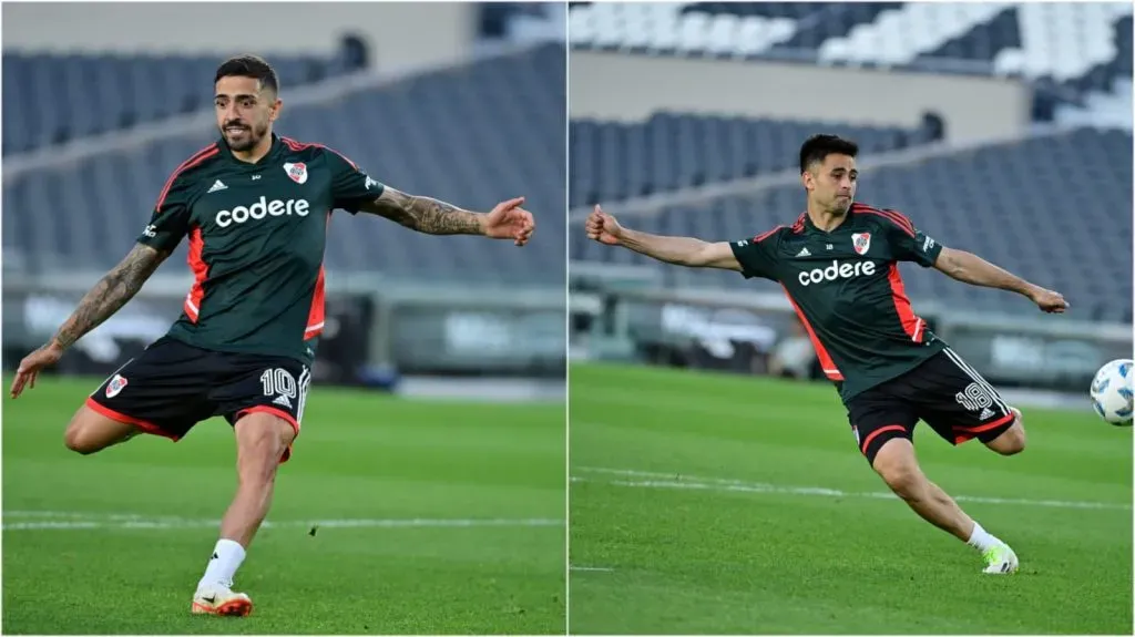 Último entrenamiento previo a Talleres. Fuente: (Prensa River).