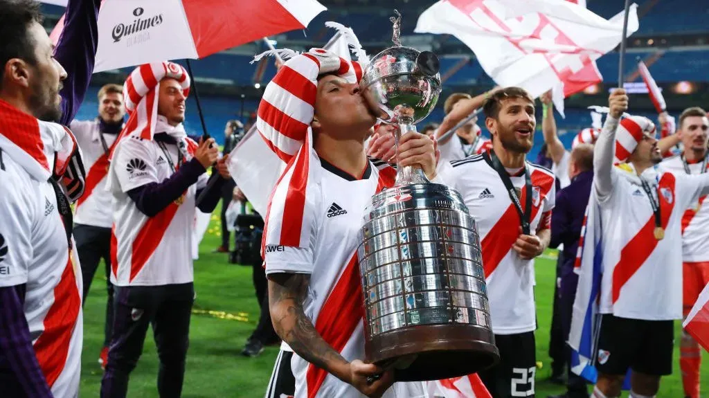 River celebra una vez más la Libertadores 2018. (Getty)