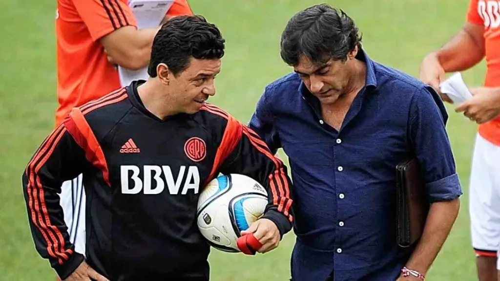 Marcelo Gallardo y Enzo Francescoli.