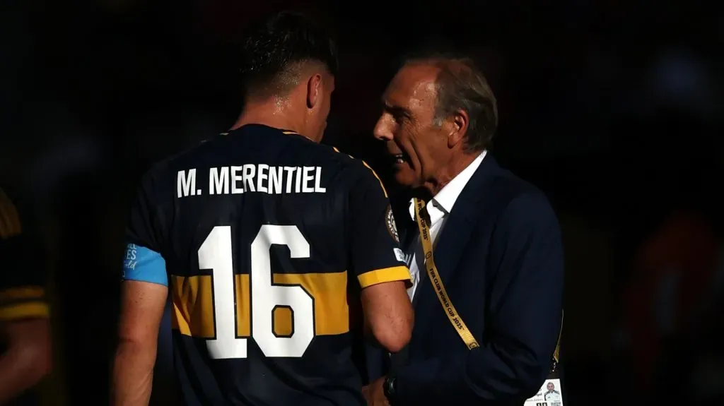 La decisión que debe tomar Russo con Merentiel. (Getty)