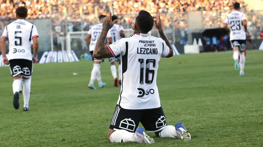 Darío Lezcano volvió a marcar luego de 10 meses y mientras Colo Colo no encuentra la forma de dar con los goles. Foto: Photosport.