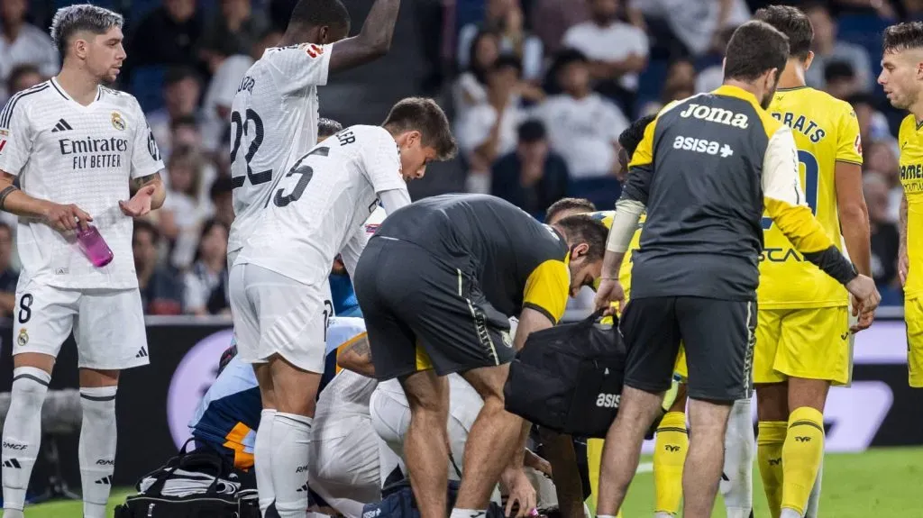 Lesão de Carvajal contra o Villarreal.