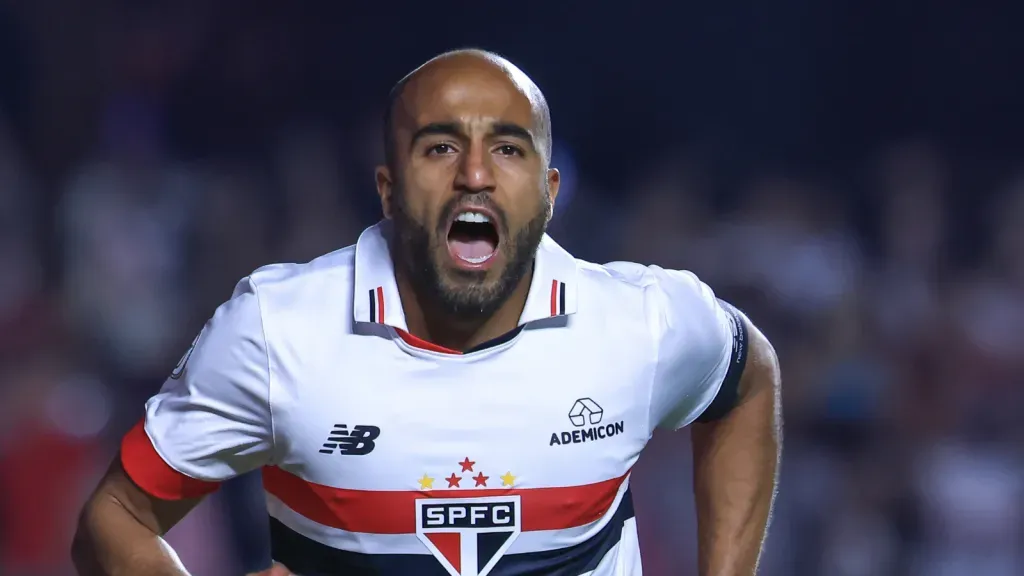 Lucas Moura, atacante do São Paulo - Foto: Marcello Zambrana/AGIF