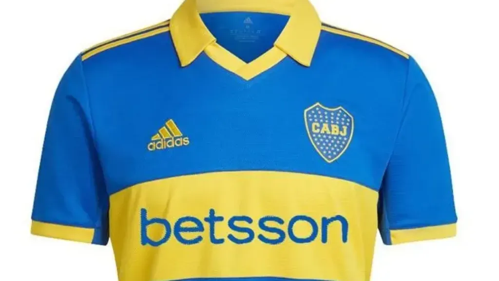 Así se vería la camiseta de Boca con Betsson