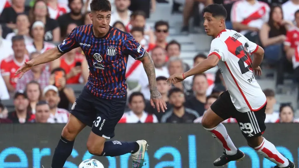 Aliendro jugó 28 minutos ante Talleres. // Getty