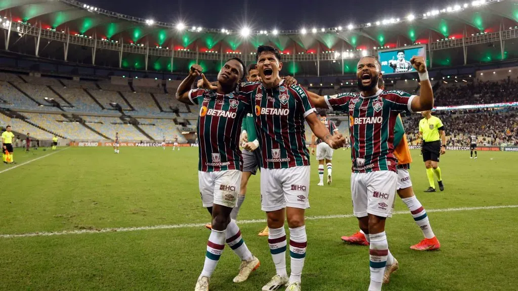 Fluminense jugando en el Maracaná. // Getty