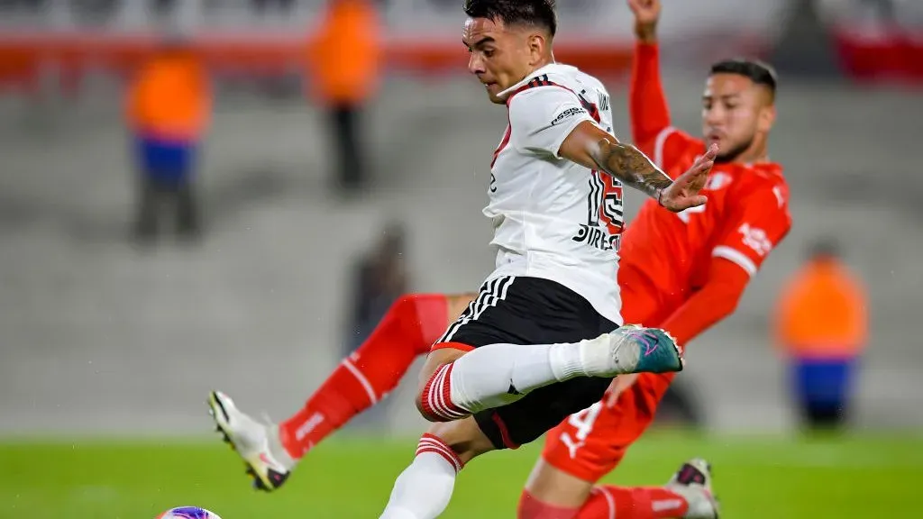 Enzo Díaz volvería a ser titular ante Independiente. (Getty)