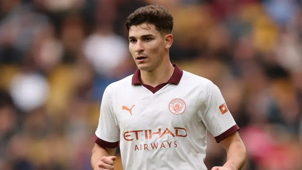 Julián Álvarez, intratable en Manchester City. (Foto: Getty Images)