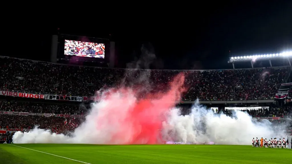 El Monumental pica en punta para quedarse con la final de la Libertadores 2024. (Getty)