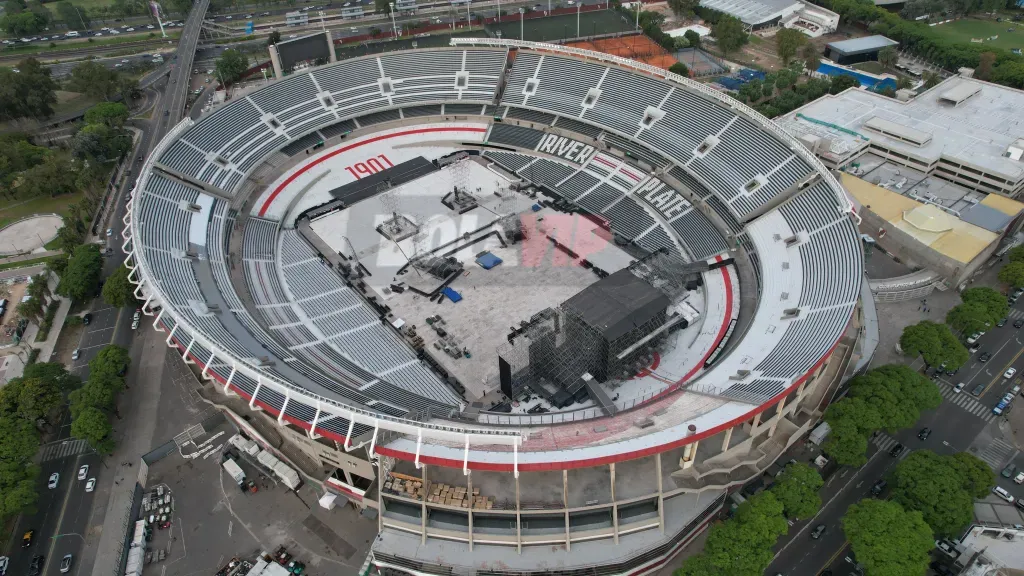 Las nuevas butacas del Monumental, casi listas. (Foto: Bolavip)