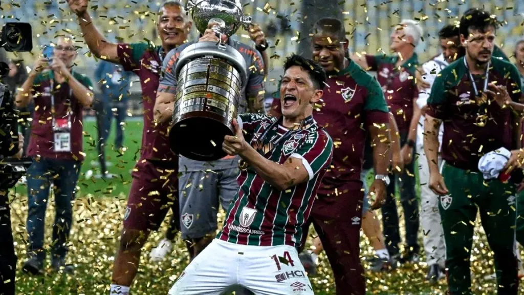 Germán Cano, campeón y goleador de la Copa Libertadores. (Foto: Fluminense)