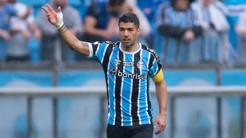 Luis Suárez, figura y capitán de Gremio. (Getty Images)