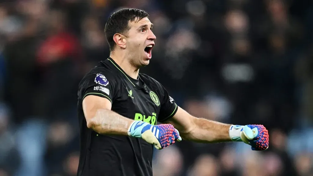 Emiliano Martínez en Aston Villa. (Foto: Getty)