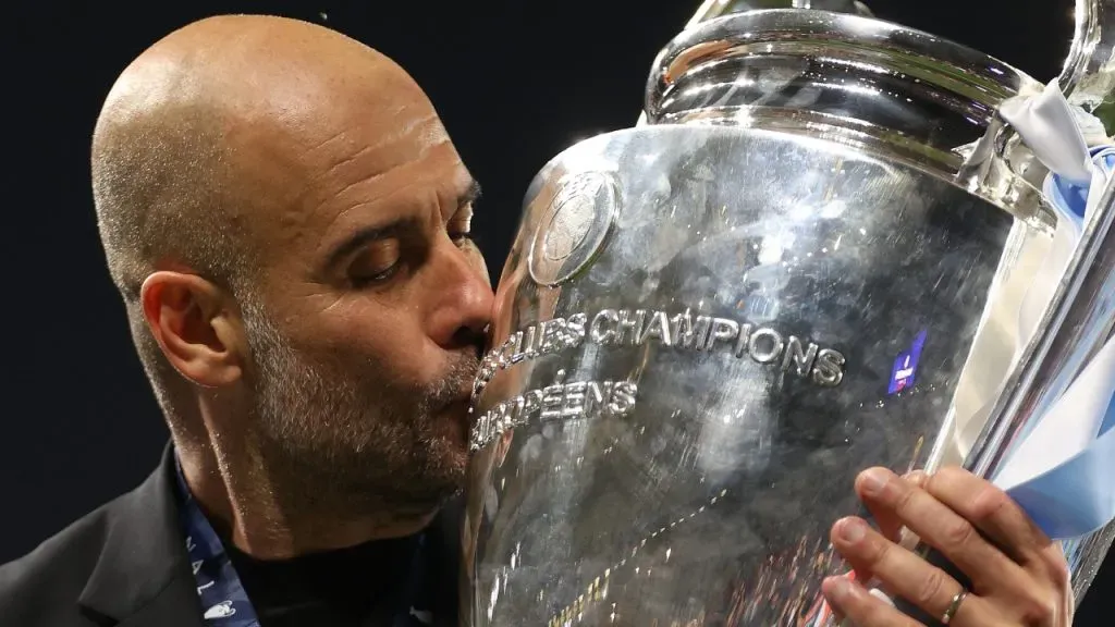 Guardiola pudo ganar la Champions con Manchester City en la 2022-23 (Getty Images).