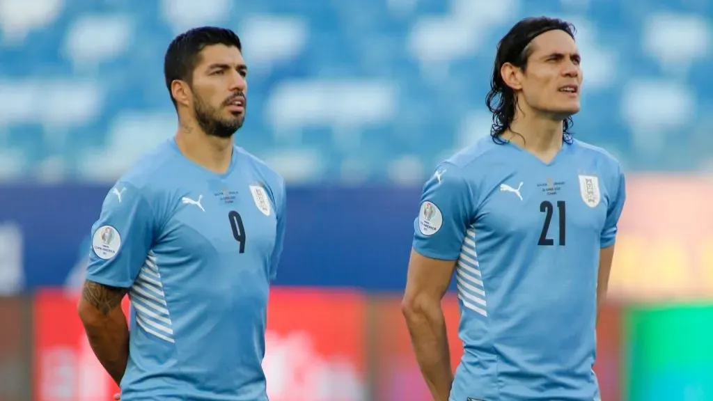 Suárez y Cavani, comparados por el inversor de Gremio (Getty Images).