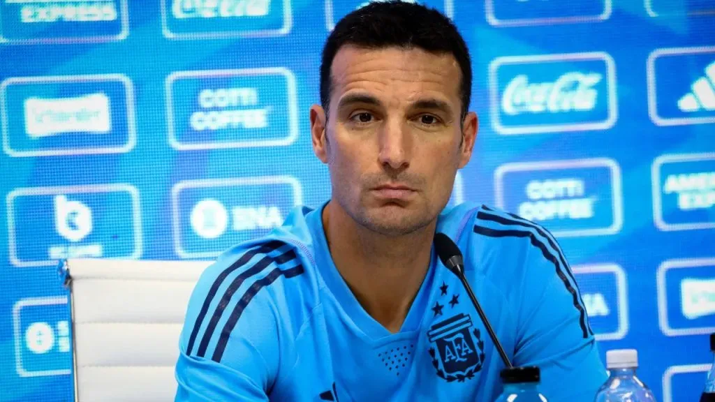 Scaloni podría dejar la selección tras la Copa América.