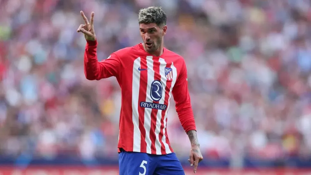 Rodrigo De Paul en Atlético de Madrid. (Foto: Getty)