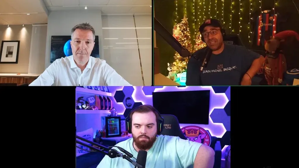 Bernd Reichart habló con Ibai Llanos y Gerard Romero en Twitch.