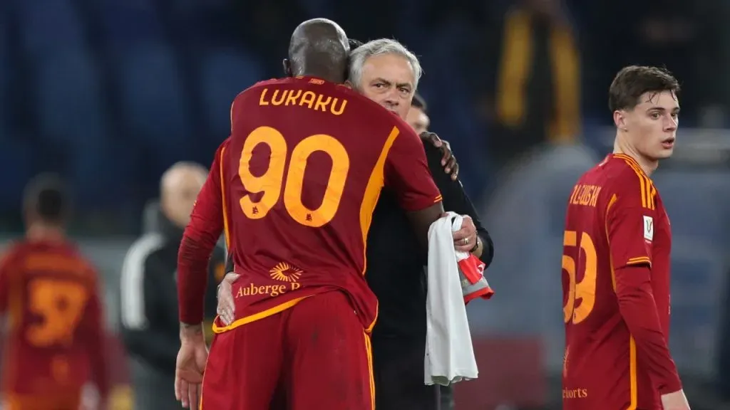 Los jugadores de la Roma mantenían una buena relación con Mourinho (Getty Images).