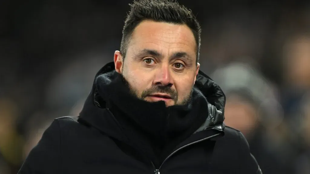 Roberto de Zerbi, entrenador de Brighton (Getty Images).