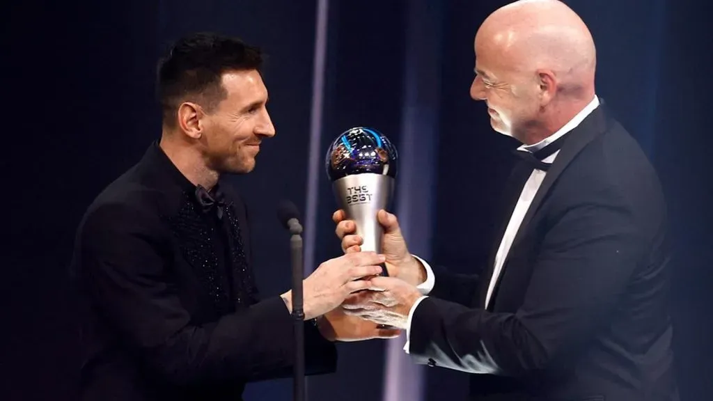 Lionel Messi ganó tres veces el premio The Best. Getty Images.