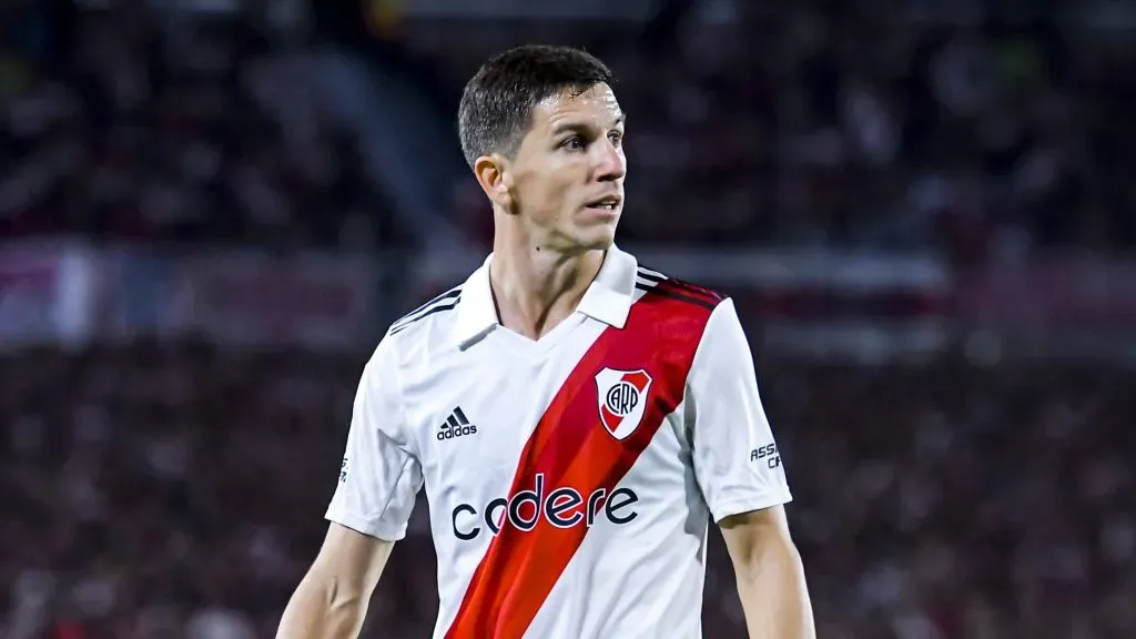Nacho Fernández sería suplente en River – Vélez. (Getty Images)