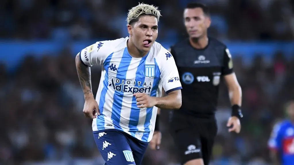 Juanfer Quintero no se quiere perder el clásico por nada del mundo. (Prensa Racing)