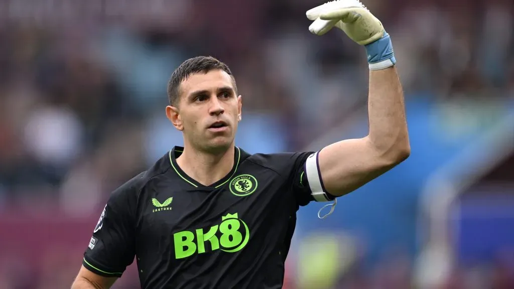 Emiliano Martínez, arquero del Aston Villa