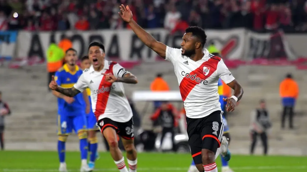 Borja ya le convirtió a Boca en un Superclásico. (Foto: Getty Images)