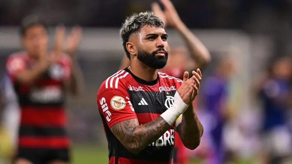 Gabriel Barbosa, delantero de Flamengo. (Foto: Getty)