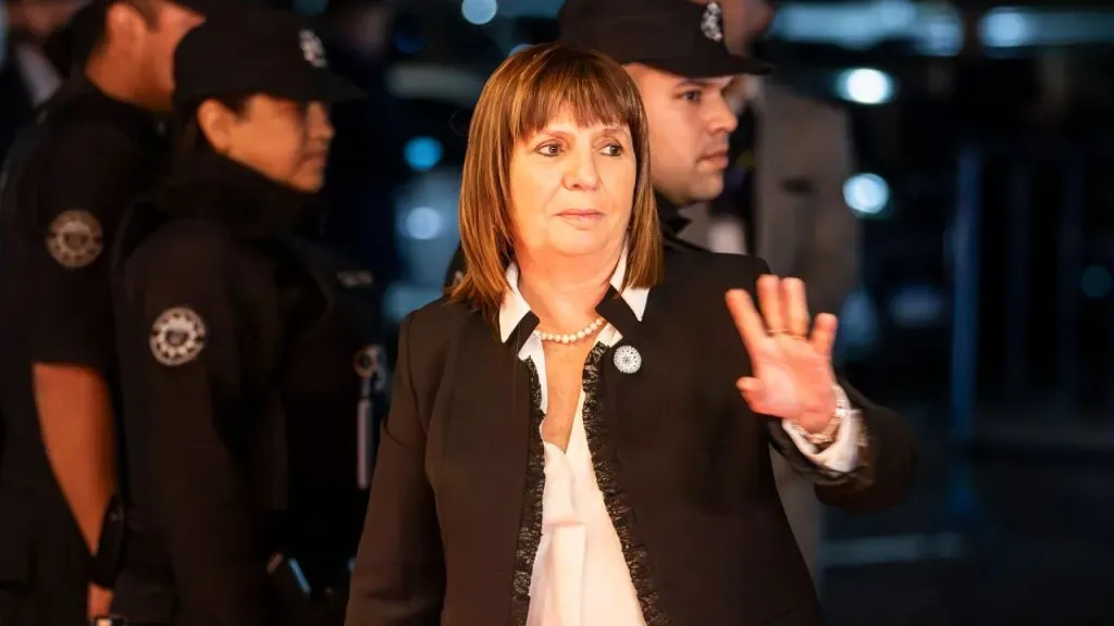 Patricia Bullrich, ministra de seguridad argentina (IMAGO / ZUMA Wire).