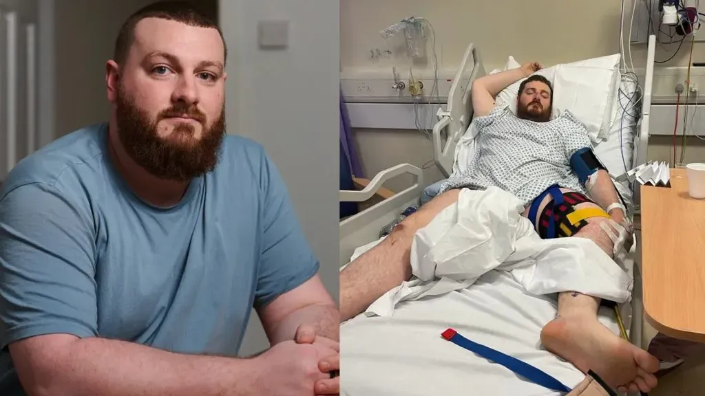 La vida de Adam ha cambiado completamente desde el accidente.