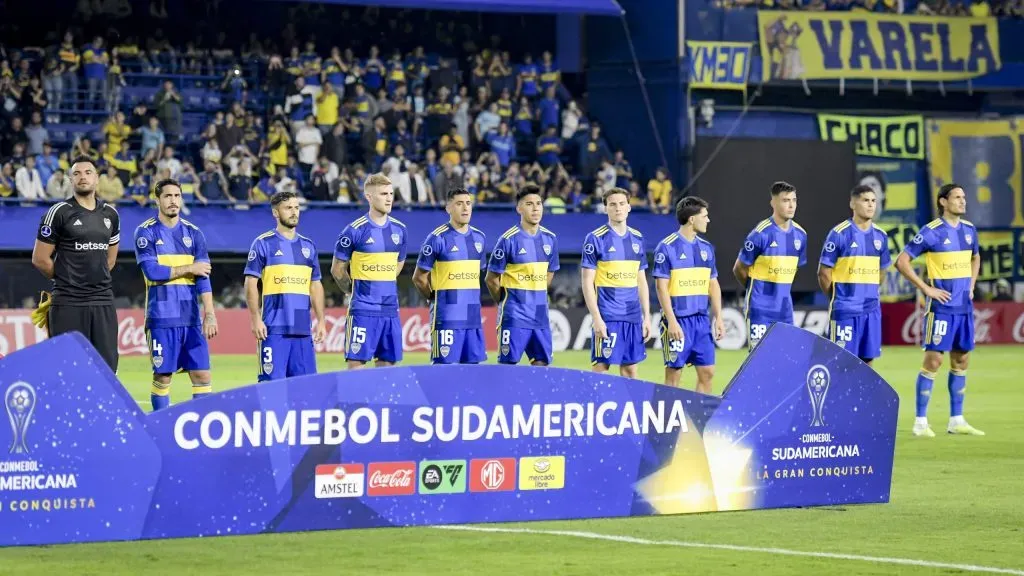 Boca en la CONMEBOL Sudamericana 2024.